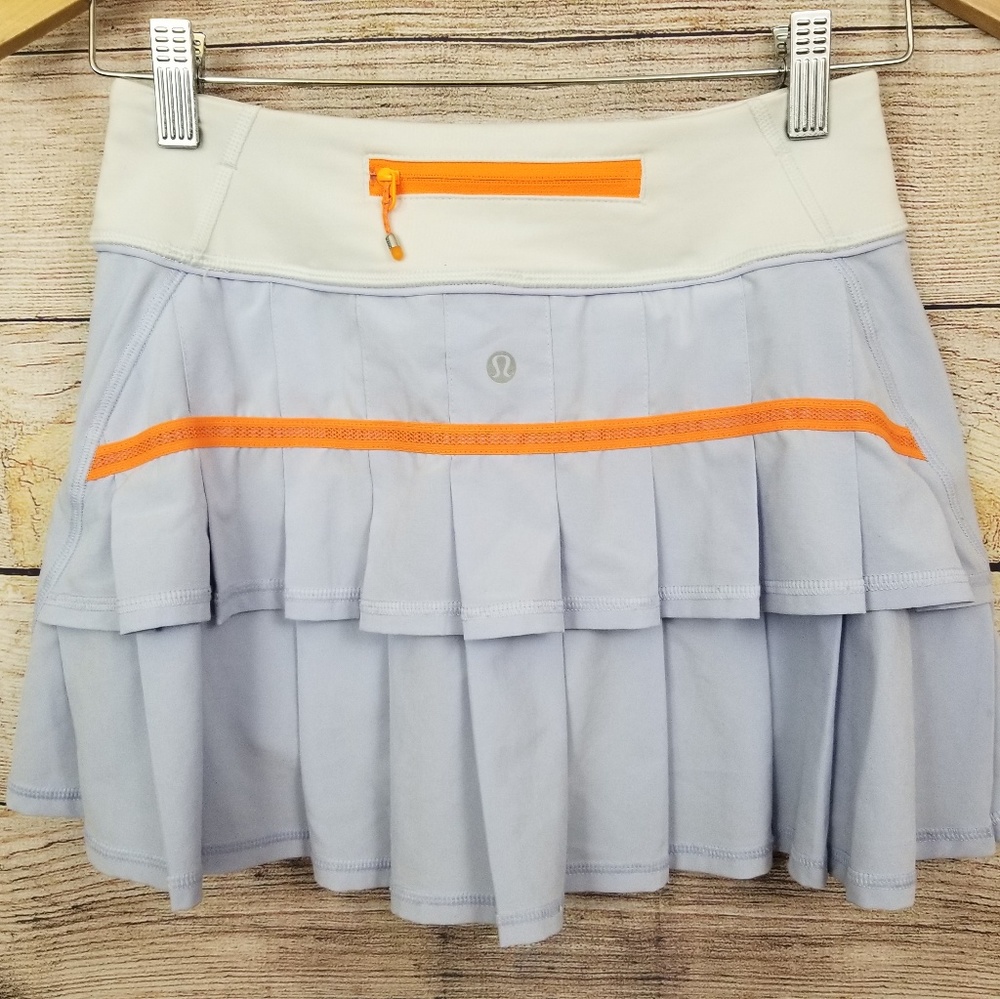 Lululemon Pace Setter Skirt Skort blue size 2